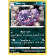 Weezing 095/198 Rare Chilling Reign Reverse Holo