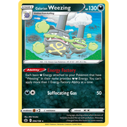 Galarian Weezing 096/198 Rare Chilling Reign Reverse Holo