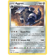 Aggron 111/198 Rare Chilling Reign Reverse Holo