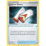 Justified Gloves 143/198 Uncommon Chilling Reign Reverse Holo