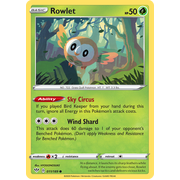Rowlet 011/189 Common (Rev Holo)