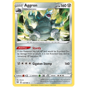 Aggron 123/189 Holo Rare (Rev Holo)