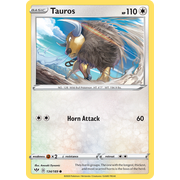 Tauros 134/189 Common (Rev Holo)