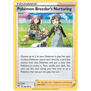 Pokemon Breeder's Nurturing 166/189 Uncommon (Rev Holo)