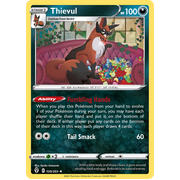 Reverse Holo Thievul 105/203 Rare  Evolving Skies Singles