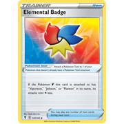 Elemental Badge 147/203 Uncommon  Evolving Skies Singles