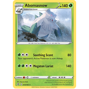 SWSH Rebel Clash   013/192   Abomasnow   Rare