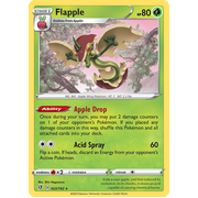 SWSH Rebel Clash   022/192   Flapple   Holo Rare Reverse Holo