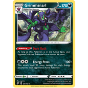SWSH Rebel Clash   125/192   Grimmsnarl   Holo Rare Reverse Holo