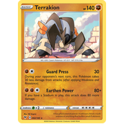 Terrakion 092/185 Rare Vivid Voltage Singles Reverse Holo