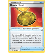 Hero's Medal 152/185 Uncommon Vivid Voltage Singles Reverse Holo