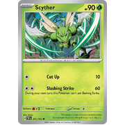 Scyther Reverse Holo 001/162 Common Scarlet & Violet Temporal Forces Near Mint Pokemon Card