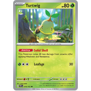 Turtwig Reverse Holo 010/162 Common Scarlet & Violet Temporal Forces Near Mint Pokemon Card