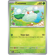 Cottonee 014/162 Common Scarlet & Violet Temporal Forces Near Mint Pokemon Card