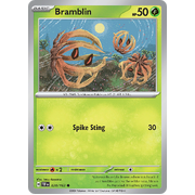 Bramblin Reverse Holo 020/162 Common Scarlet & Violet Temporal Forces Near Mint Pokemon Card