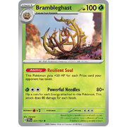 Brambleghast 021/162 Rare Scarlet & Violet Temporal Forces Near Mint Pokemon Card