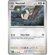 Noctowl Reverse Holo 127/162 Common Scarlet & Violet Temporal Forces Near Mint Pokemon Card