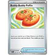 Buddy-Buddy Poffin Reverse Holo 144/162 Uncommon Scarlet & Violet Temporal Forces Near Mint Pokemon Card