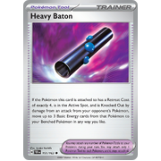 Heavy Baton 151/162 Uncommon Scarlet & Violet Temporal Forces Near Mint Pokemon Card