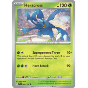 Reverse Holo Heracross 002/198 Uncommon Scarlet & Violet Pokemon Card