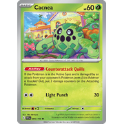 Reverse Holo Cacnea  005/198 Common Scarlet & Violet Pokemon Card