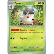 Spewpa 009/198 Common Scarlet & Violet Pokemon Card