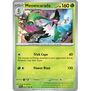 Reverse Holo Meowscarada 015/198 Rare Scarlet & Violet Pokemon Card