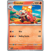 Reverse Holo Crocalor 037/198 Uncommon Scarlet & Violet Pokemon Card