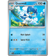 Reverse Holo Quaxwell 053/198 Uncommon Scarlet & Violet Pokemon Card