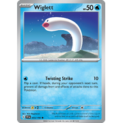 Reverse Holo Wiglett 055/198 Common Scarlet & Violet Pokemon Card
