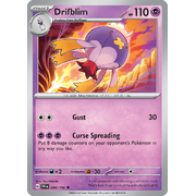 Reverse Holo Drifblim 090/198 Uncommon Scarlet & Violet Pokemon Card