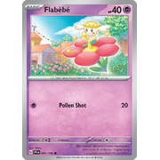 Reverse Holo Flabebe 091/198 Common Scarlet & Violet Pokemon Card