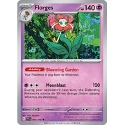 Reverse Holo Florges 093/198 Uncommon Scarlet & Violet Pokemon Card