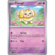 Reverse Holo Fidough 098/198 Common Scarlet & Violet Pokemon Card