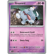 Greavard 105/198 Common Scarlet & Violet Pokemon Card