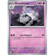 Reverse Holo Houndstone 106/198 Rare Scarlet & Violet Pokemon Card