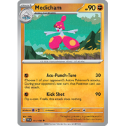Reverse Holo Medicham 111/198 Uncommon Scarlet & Violet Pokemon Card