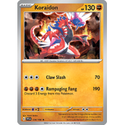 Koraidon 124/198 Rare Scarlet & Violet Pokemon Card