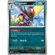 Kingambit 134/198 Rare Scarlet & Violet Pokemon Card