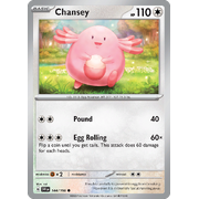 Reverse Holo Chansey 144/198 Common Scarlet & Violet Pokemon Card