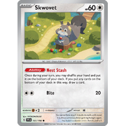 Reverse Holo Skwovet 151/198 Common Scarlet & Violet Pokemon Card