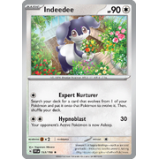 Reverse Holo Indeedee 153/198 Rare Scarlet & Violet Pokemon Card