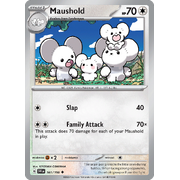 Reverse Holo Maushold 161/198 Uncommon Scarlet & Violet Pokemon Card