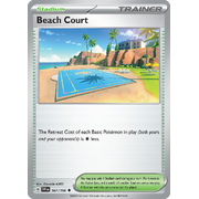 Reverse Holo Beach Court 167/198 Uncommon Scarlet & Violet Pokemon Card