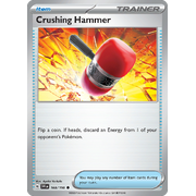 Reverse Holo Crushing Hammer 168/198 Common Scarlet & Violet Pokemon Card