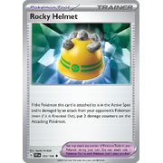 Reverse Holo Rocky Helmet 193/198 Uncommon Scarlet & Violet Pokemon Card