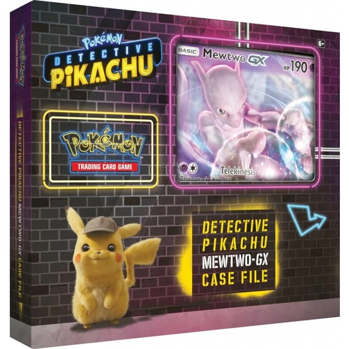 POKEMON TCG Detective Pikachu Mewtwo GX Box