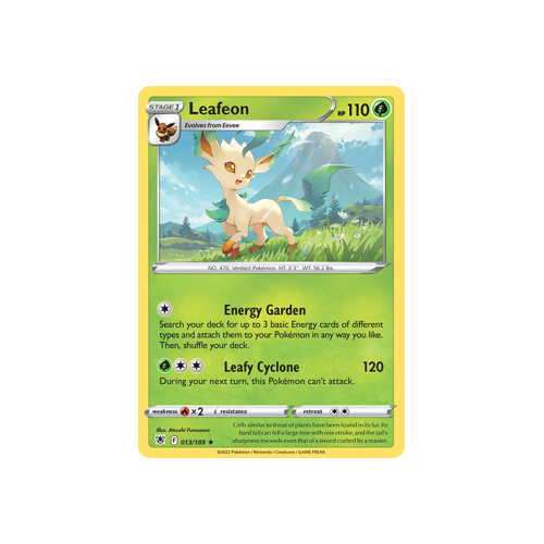 Leafeon Rare 013/189 Astral Radiance