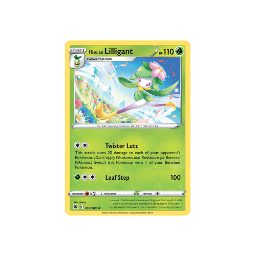 Hisuian Lilligant Holo Rare 016/189 Astral Radiance