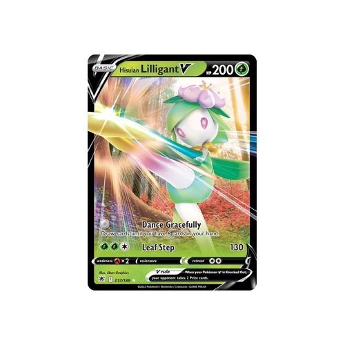 Hisuian Lilligant V Ultra Rare 017/189 Astral Radiance